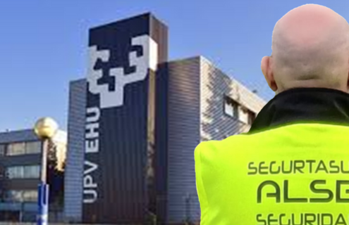Nueva adjudicación servicios de seguridad en la UPVEHU